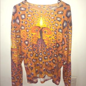 Long Sleeve Optical Illusion Shirt